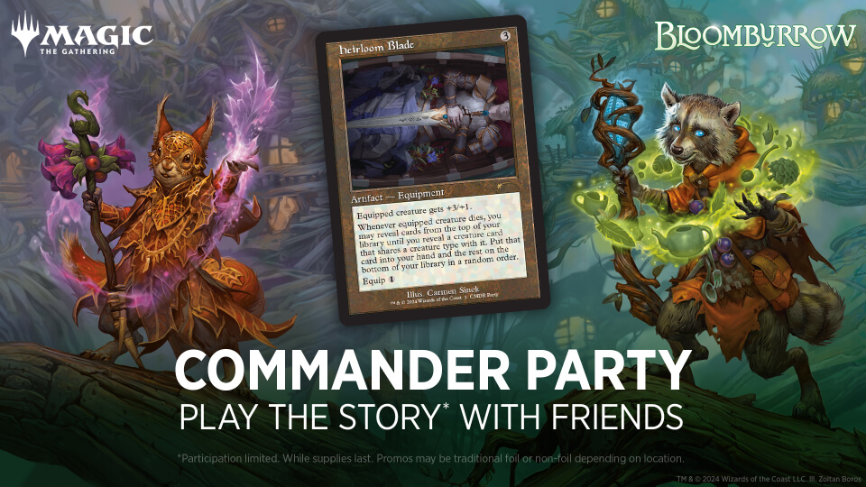 Commander Party Bloomburrow