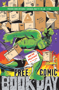 Paradox Free Comic Book Day 2024 Poster