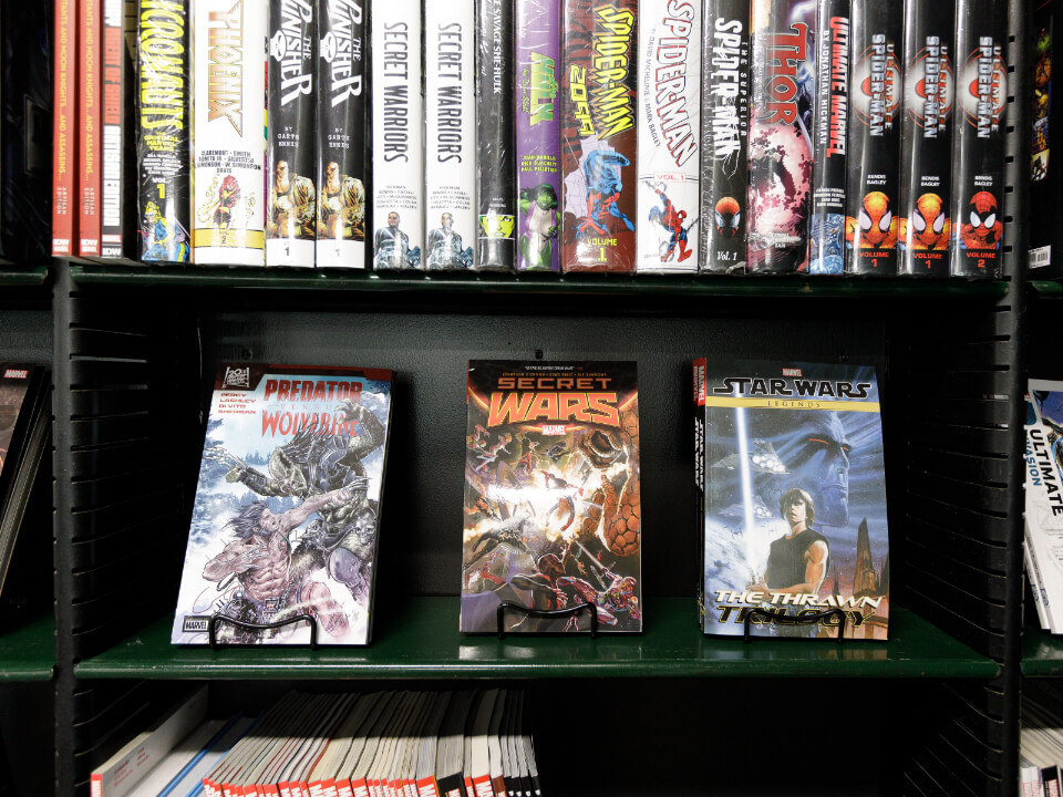 Paradox New Comic Shelving